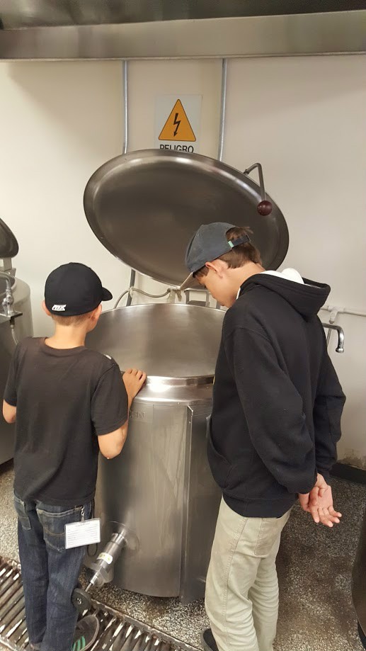 This steam-jacket kettle can turn over hundreds of healthy meals each hour.